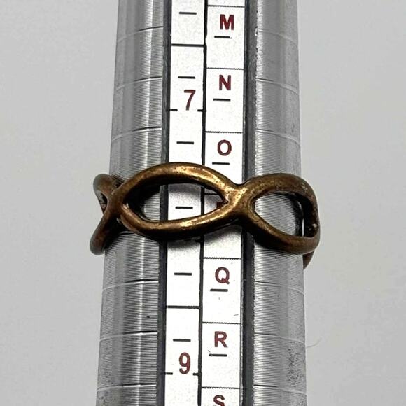 Copper Infinity Ring - Picture 2 of 3